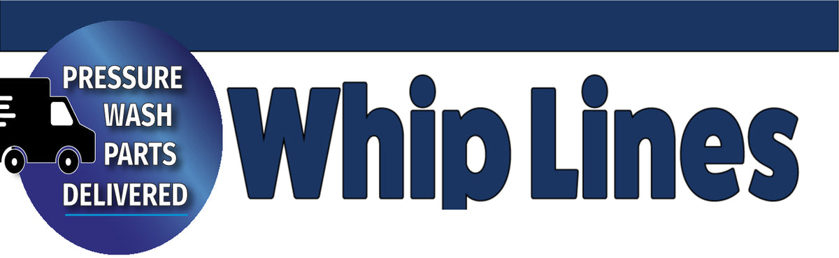 Pressure Wash Whip Lines - Flexible Hose Extensions | Pressure Wash ...