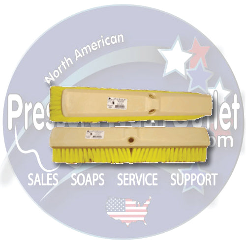 YELLOW 18" WASH BRUSH