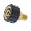 22mm SCREW COUPLER X 1/4 QC PLUG ADAPTER (6451)
