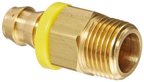 PUSH ON SWIVEL HOSE BARB - SWIVEL X MPT