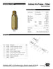 INLINE FILTER by GP 1/4" FPT IN X 1/4" MPT OUT - (6320)