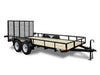 8.0 GPM PRESSURE WASH HOT WATER TRAILER - 6 x 12 DUAL AXLE (7838.01)