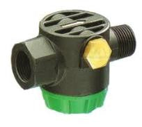 GREEN CAP WATER FILTER 1/2" FPT X 1/2" MPT (1731)