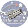 Stainless steel hose barbs at North American Pressure Wash Outlet