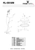 80.771 21" COMMERCIAL S.S. SURFACE CLEANER by MOSMATIC  
