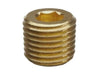 BRASS ALLEN HEAD PLUG with MPT