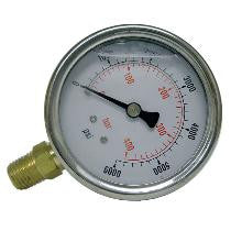 PRESSURE GAUGE 5000 PSI 