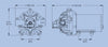 5.5 GPM EF5500 12V DIAPHRAGM PUMP by EVERFLO