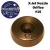 REPLACEMENT ORIFICE FOR X-JET NOZZLE