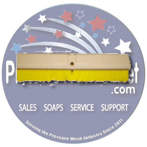 YELLOW 24" WASH BRUSH 